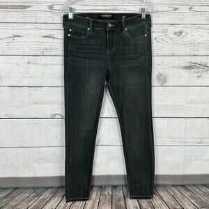 Liverpool Jeans Womens 6 Meteorite Gray Skinny Midrise Stretch‎ Comfort Capsule